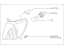 Subaru 84101FC040 Lamp Assembly Side Turn RH