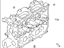 Subaru 11039AC390 Cylinder Head Assembly Right