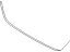 Subaru J1210CA301 Bumper Molding