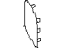 Subaru 94380FL030VH Cap Trim Panel Rear Gate