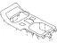 Subaru 92169FL000 Cover Shift Lever