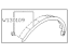 Subaru 91112XA00A GARNISH Assembly Fender RH