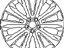 Subaru 28111SG110 Wheel Rim