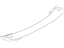 Subaru 96061FL01AE9 Spoiler Assembly R