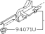 Subaru 94061FE010NF Cover Side SILL Out LH Rear