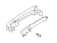 Subaru 61160AL110E2 Outer Door Handle