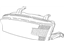 Subaru 84001AC030 Driver Side Headlamp Assembly