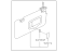 Subaru 92011SJ020ME Right Sun Visor Assembly