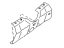 Subaru 57160SJ0109P Ext Fender F Cp LH