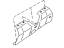 Subaru 57160SJ0009P Ext Fender F Cp RH