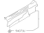Subaru 94060AN09AVH Cover SILL Sd Fr RH