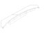 Subaru 91046AN00A Molding Assembly ROOFRH