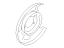 Subaru 26691AN00A Disc Cover Complete Right