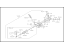 Subaru 34110AN00A Power Rack And Pinion